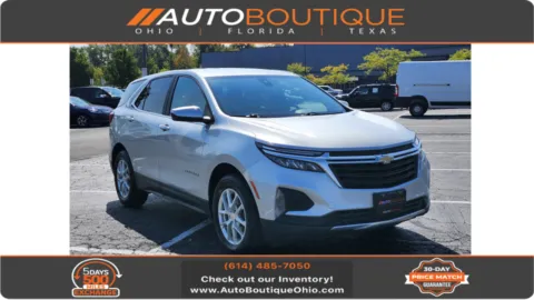Silver 2022 Chevrolet Equinox LT for sale in Columbus, OH