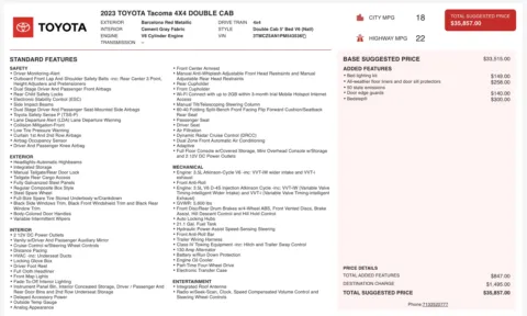 Photos of 2023 Toyota Tacoma SR for sale in Columbus, OH at Auto Boutique Ohio