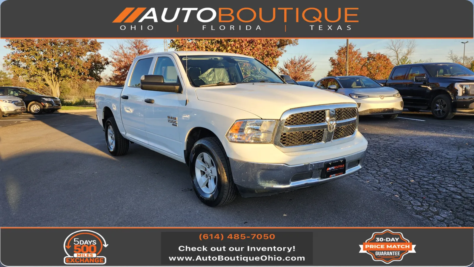 White 2023 Ram 1500 Classic SLT for sale in Columbus, OH