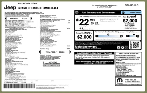 Photos of 2023 Jeep Grand Cherokee Limited for sale in Columbus, OH at Auto Boutique Ohio