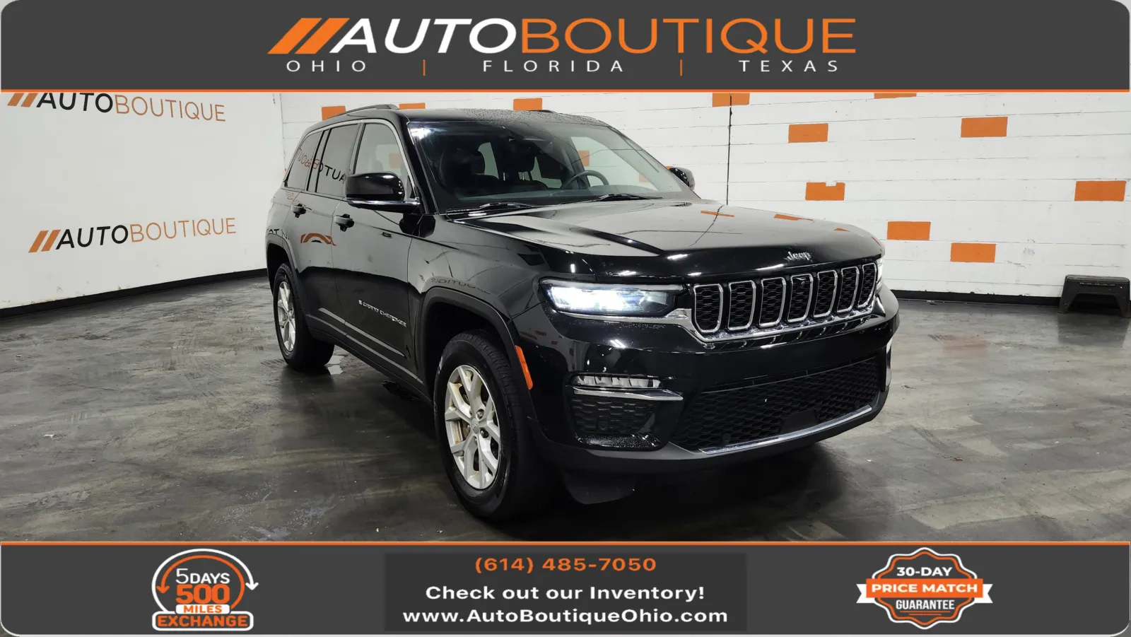 Black 2023 Jeep Grand Cherokee Limited for sale in Columbus, OH