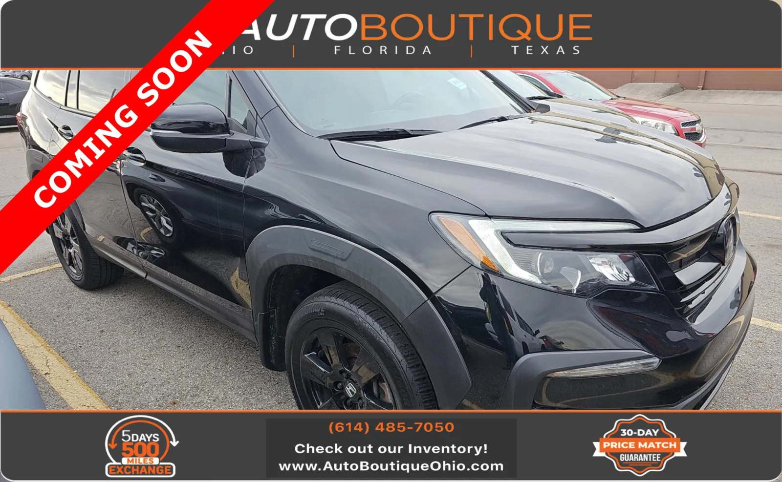 Black 2022 Honda Pilot TrailSport for sale in Columbus, OH