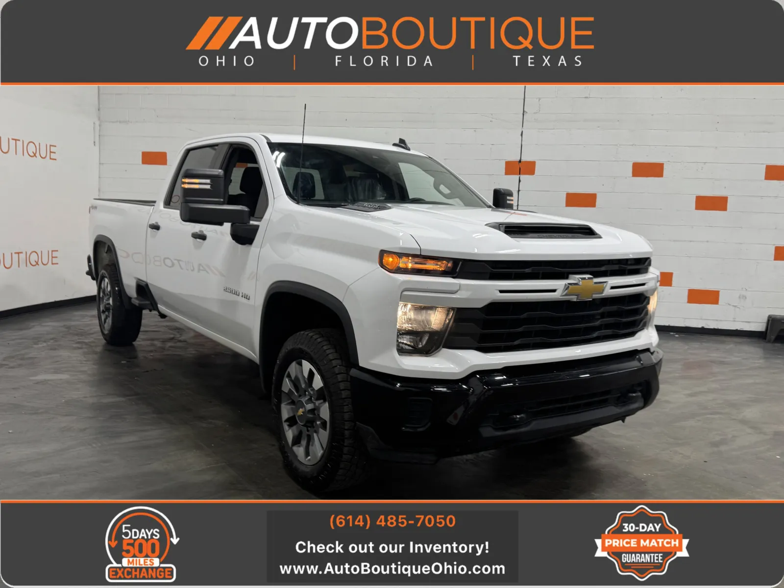 White 2024 Chevrolet Silverado 2500HD Custom for sale in Columbus, OH