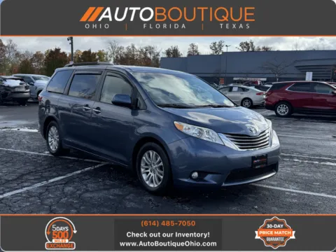 Blue 2015 Toyota Sienna XLE for sale in Columbus, OH
