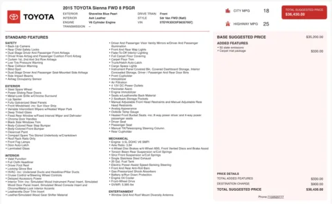 More photos of 2015 Toyota Sienna XLE at Auto Boutique Ohio, OH