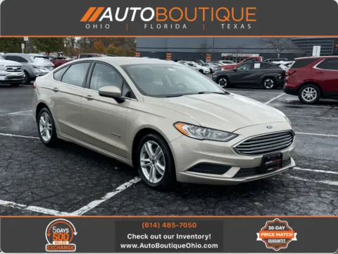 Gold 2018 Ford Fusion Hybrid S for sale in Columbus, OH