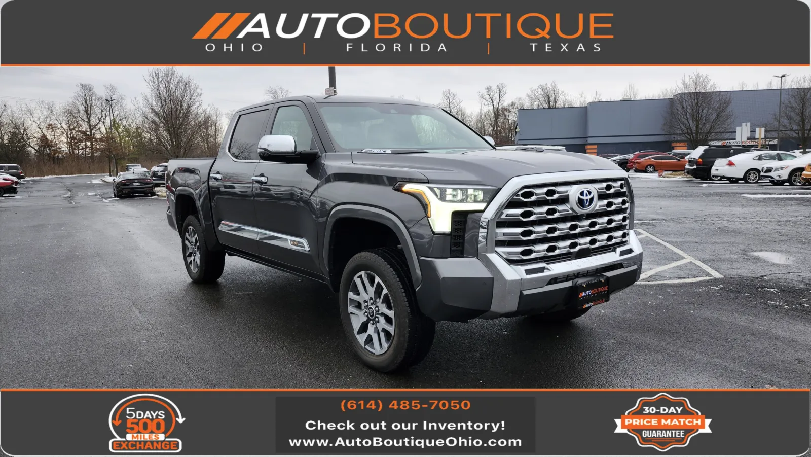 Gray 2024 Toyota Tundra 1794 Edition Hybrid for sale in Columbus, OH