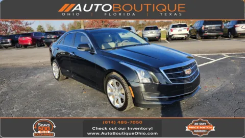 Black 2016 Cadillac ATS Sedan Luxury Collection AWD for sale in Columbus, OH