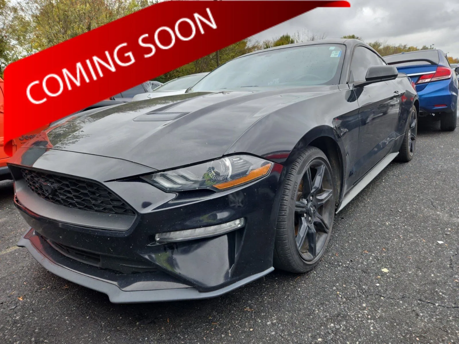Black 2020 Ford Mustang EcoBoost for sale in Columbus, OH