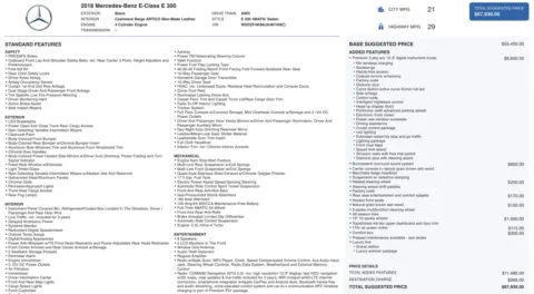 Photos of 2018 Mercedes-Benz E-Class E 300 for sale in Columbus, OH at Auto Boutique Ohio