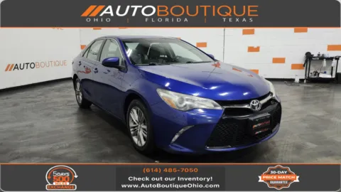 Blue 2016 Toyota Camry SE for sale in Columbus, OH
