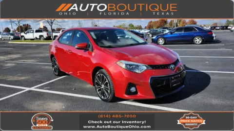 Red 2016 Toyota Corolla S Plus for sale in Columbus, OH