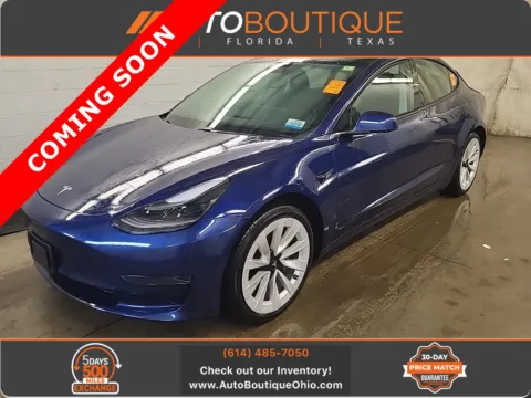 Blue 2021 Tesla Model 3 Standard Range Plus for sale in Columbus, OH