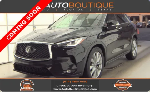 Black 2022 INFINITI QX50 LUXE for sale in Columbus, OH