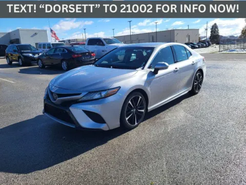 Silver 2018 Toyota Camry XSE for sale in Terre Haute, IN