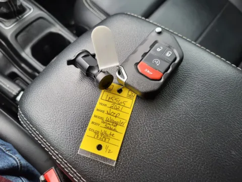 Photos of 2021 Jeep Wrangler 4xe Unlimited Sahara for sale in Terre Haute, IN at Dorsett Nissan