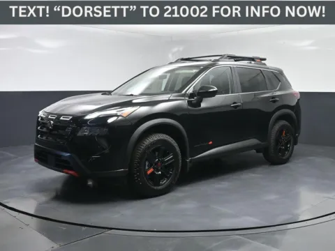 Black 2026 Nissan Rogue Rock Creek for sale in Terre Haute, IN