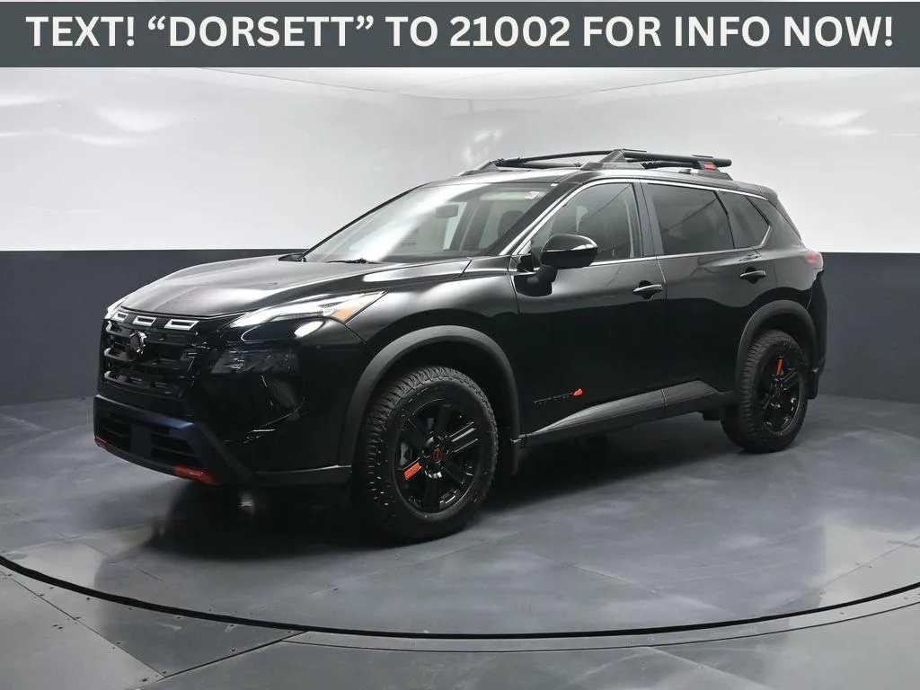 Black 2026 Nissan Rogue Rock Creek for sale in Terre Haute, IN