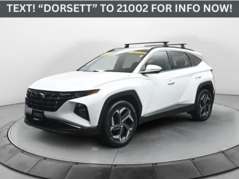 White 2022 Hyundai Tucson Hybrid Limited for sale in Terre Haute, IN