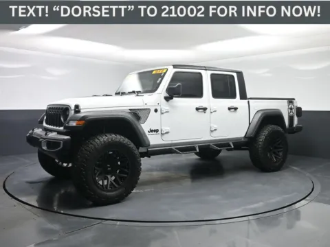White 2025 Jeep Gladiator Sport for sale in Terre Haute, IN