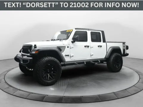 White 2025 Jeep Gladiator Sport for sale in Terre Haute, IN