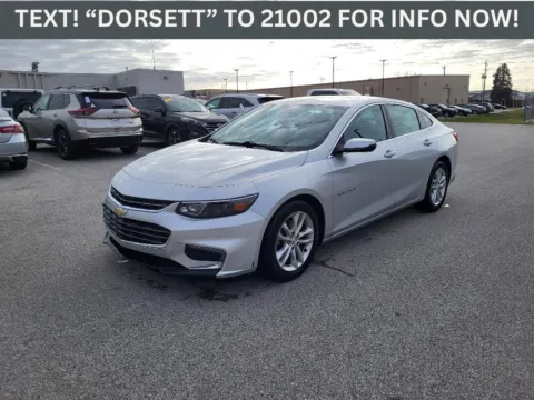 Silver 2018 Chevrolet Malibu LT for sale in Terre Haute, IN
