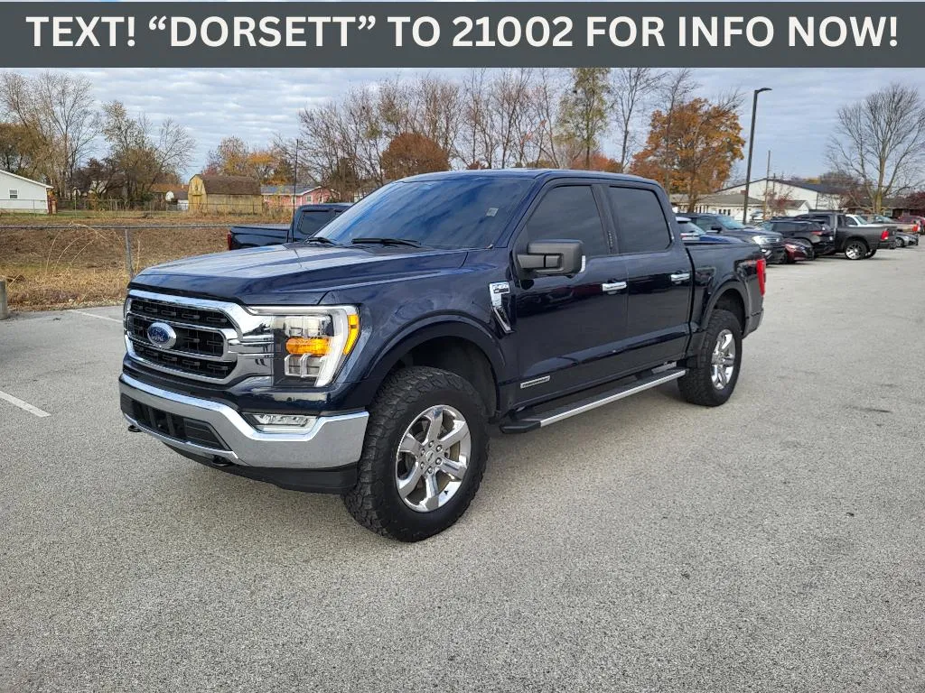 Blue 2023 Ford F-150 XLT for sale in Terre Haute, IN