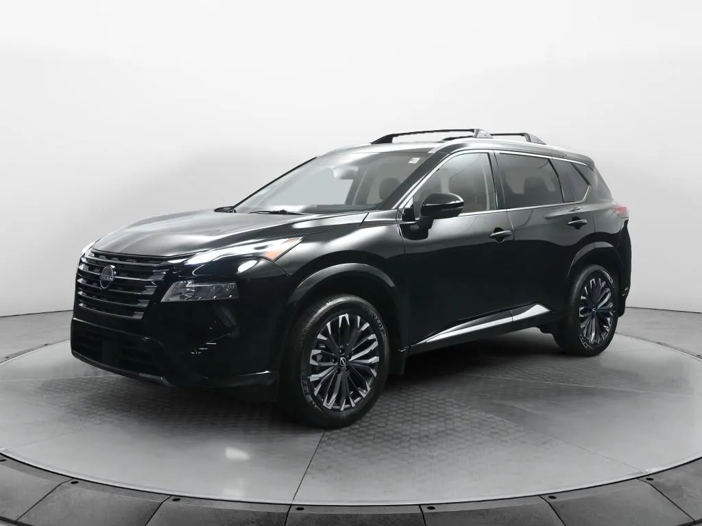 Black 2026 Nissan Rogue Platinum for sale in Terre Haute, IN