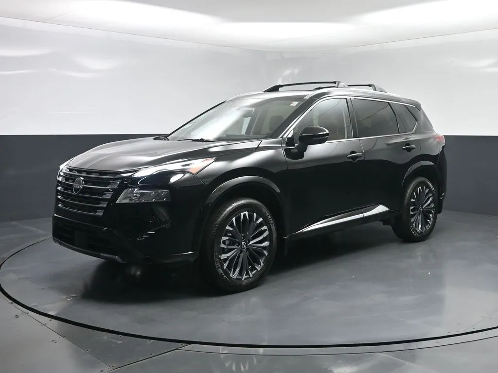 Black 2026 Nissan Rogue Platinum for sale in Terre Haute, IN