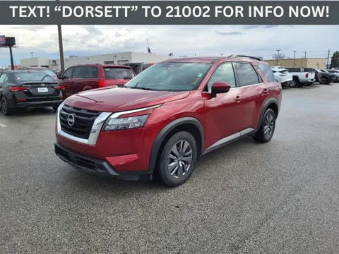 Red 2024 Nissan Pathfinder SV for sale in Terre Haute, IN