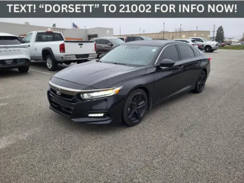Black 2019 Honda Accord Sport 1.5T for sale in Terre Haute, IN