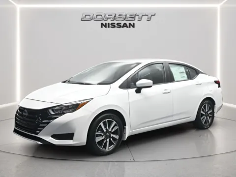 White 2025 Nissan Versa SV for sale in Terre Haute, IN