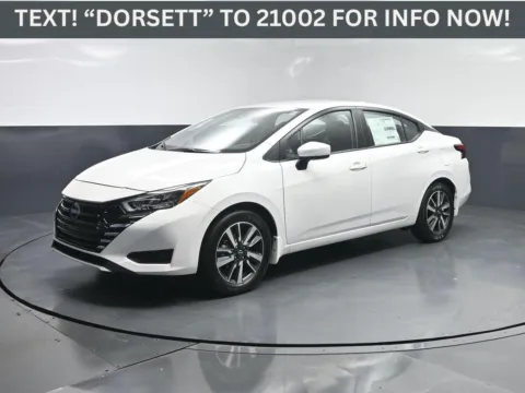 White 2025 Nissan Versa SV for sale in Terre Haute, IN