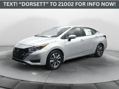 Silver 2025 Nissan Versa SV for sale in Terre Haute, IN