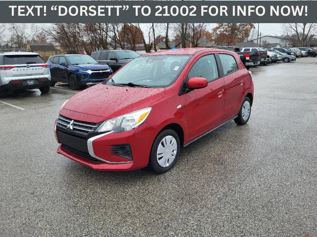 Red 2024 Mitsubishi Mirage ES for sale in Terre Haute, IN
