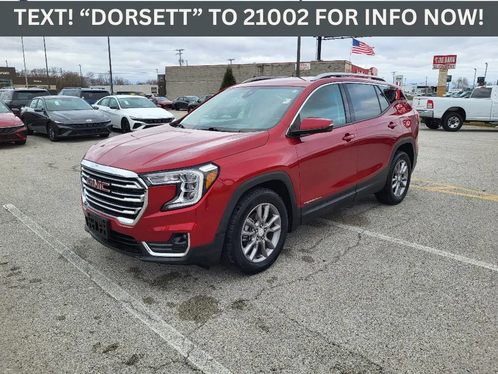 Red 2022 GMC Terrain SLT for sale in Terre Haute, IN