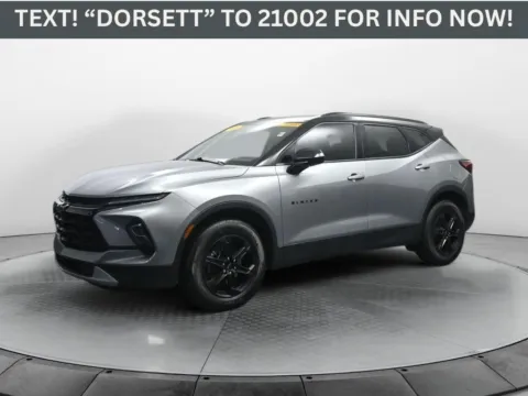 Gray 2024 Chevrolet Blazer LT for sale in Terre Haute, IN