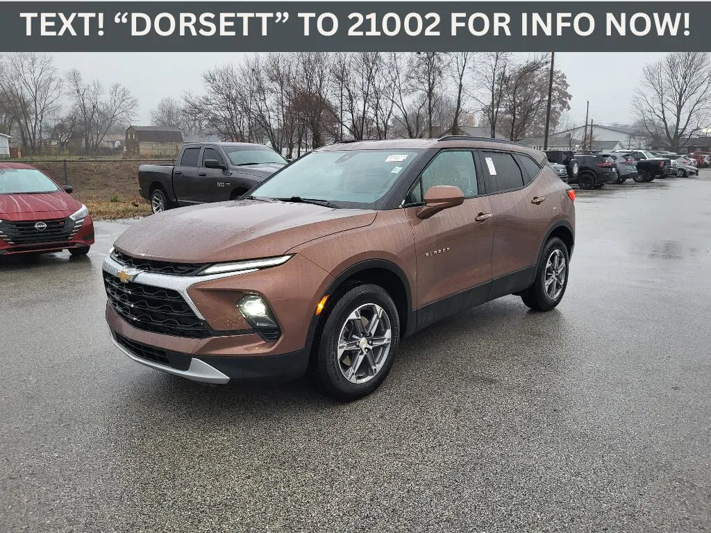 Brown 2023 Chevrolet Blazer LT for sale in Terre Haute, IN