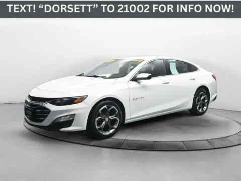 White 2023 Chevrolet Malibu LT for sale in Terre Haute, IN