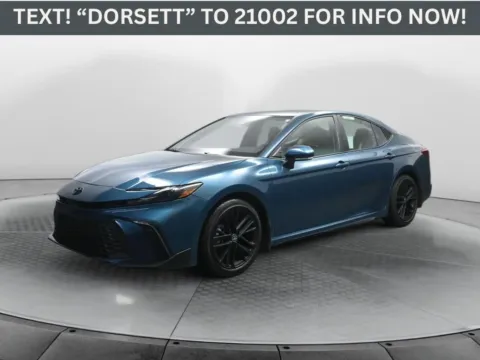 Blue 2025 Toyota Camry Hybrid SE for sale in Terre Haute, IN