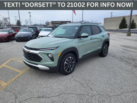 Green 2025 Chevrolet TrailBlazer LT for sale in Terre Haute, IN