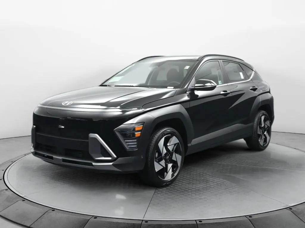 Black 2024 Hyundai Kona Limited for sale in Terre Haute, IN