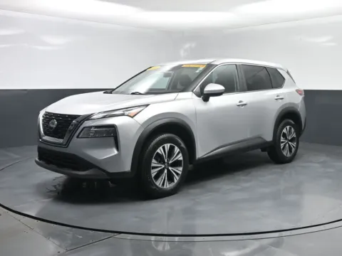 Silver 2023 Nissan Rogue SV for sale in Terre Haute, IN