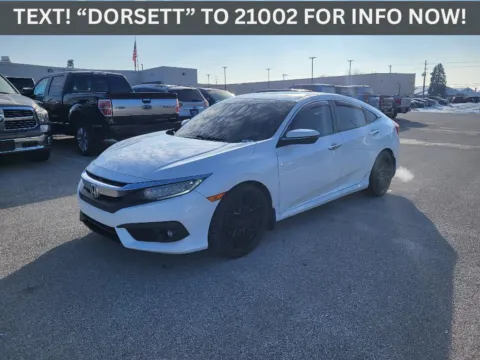 White 2017 Honda Civic Touring for sale in Terre Haute, IN