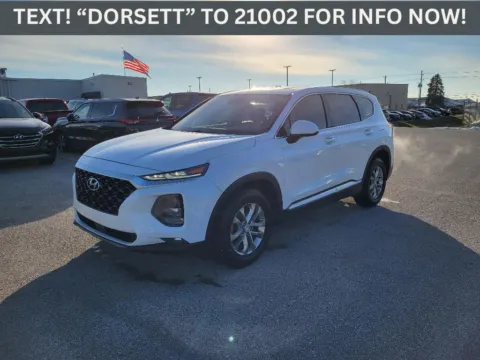 White 2019 Hyundai Santa Fe SEL for sale in Terre Haute, IN