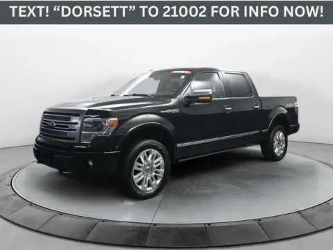 Black 2014 Ford F-150 Platinum for sale in Terre Haute, IN