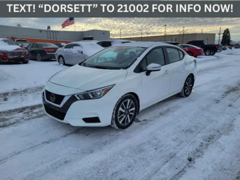 White 2021 Nissan Versa SV for sale in Terre Haute, IN