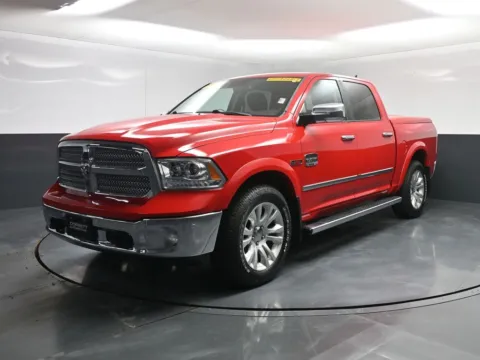 Red 2015 Ram 1500 Laramie Longhorn for sale in Terre Haute, IN