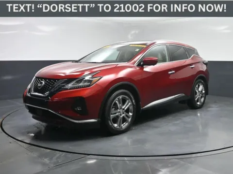 Red 2021 Nissan Murano Platinum for sale in Terre Haute, IN