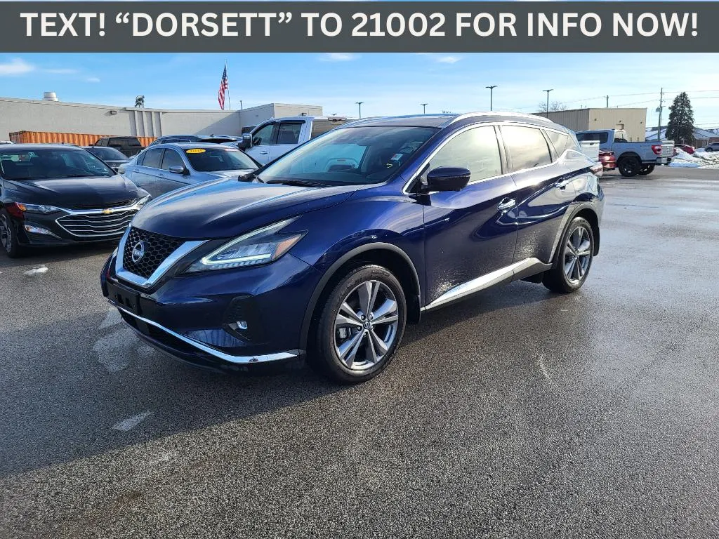 Blue 2023 Nissan Murano Platinum for sale in Terre Haute, IN